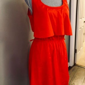 Midi Dress with Partial Open Back!